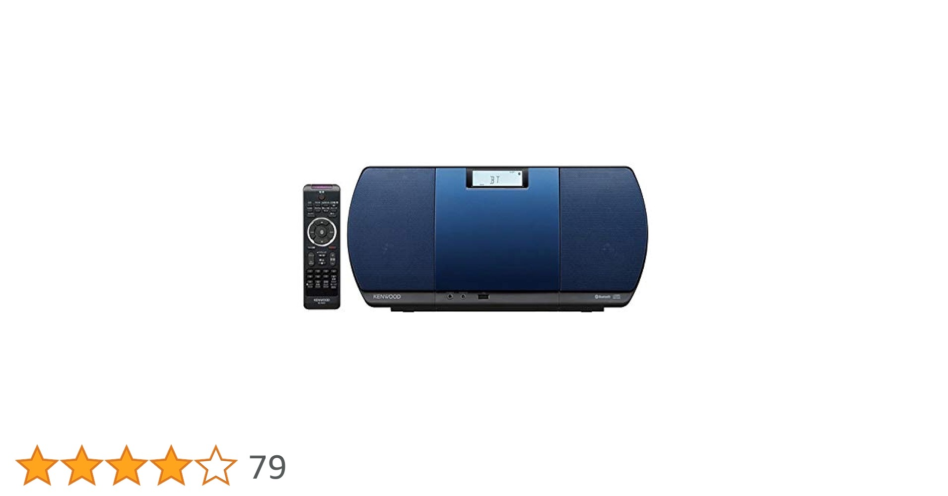 Amazon | ケンウッド Bluetooth コンポ CR-D3-L [ブルー] | JVC