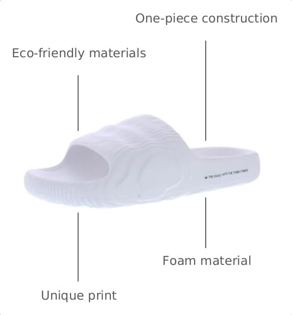 Image of Adilette 22 Mens Slides (Grey)