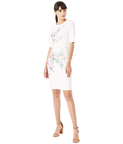 Ted Baker Camliaa Jersey-Kleid figurbetont - Weiß - 34