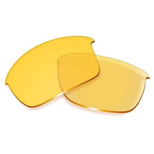 Verres polarisés Oakley Bottle Rocket avec protection polycarbonate jaune HD anti-reflets