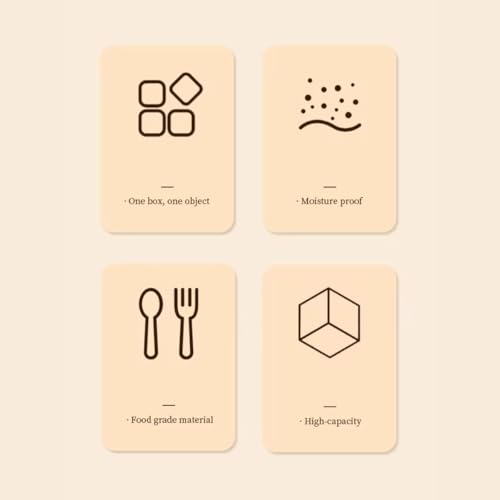 Image of HomeWiz Fridge Storage Containers Large 6-Grid | Air Tight Storage Container Set | Fridge Organiser Storage Boxes | Food Grade BPA-Free Plastic Containers |Stackable & Transparent|Removable Mini Boxes