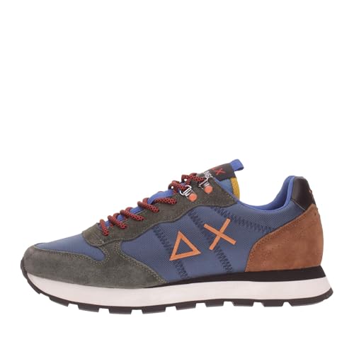 Sneakers Sun68 blu multi 40 avec semelle amortissante et maintien optimal