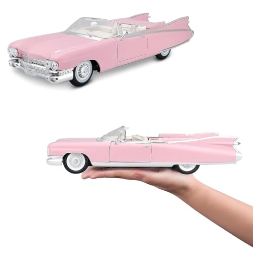 Image of Alokik Enterprise 1:24 Scale Classic 1950s Die Cast Metal Car Model with Sound & Light, Opening Doors Hood Trunk, Pull Back Action, Collectible Toy Car for Kids & Adults【Color As Per Stock】