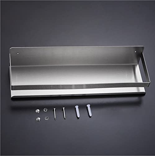 Estante de baño para Carrito de Ducha, estantes de Esquina Cuadrados de Acero Inoxidable, toallero, Soporte para champú de Ducha, Estante de Almacenamiento de condimentos de Cocina Almacenam