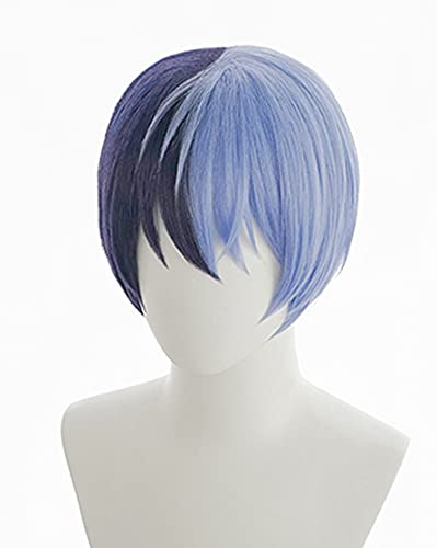 Amazon.co.jp: コスプレウィッグ ネット付き 青柳 冬弥 あおやぎとうや
