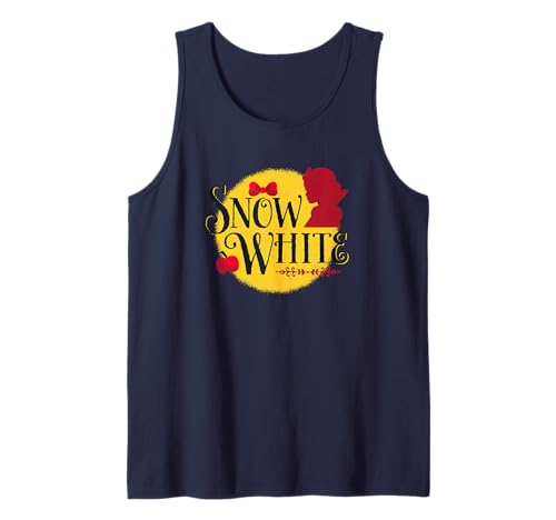 Disney Princess Snow White Name and Silhouette Tank Top