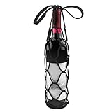 Genérico Portabotellas Vino – Silicona 18x18x1,4cm | Transporte Posavasos | Soporte Reutilizable para Cocina Viaje Apartamento Restaurante Camping Autocaravana