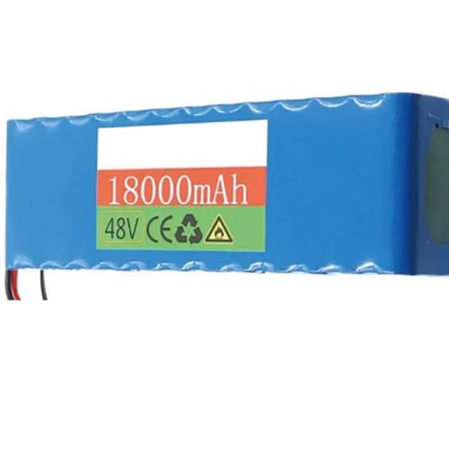 Batería de 48V 18Ah para bicicleta eléctrica con motor de 500W y cargador XT60