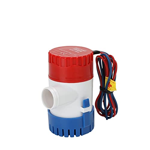 Electric pump Portable submersible pump 1100 GPH Mini Boat Bilge Pump Bilge Pump 12V Electric Water Garden Rinse 12V 24V 1100GPH Submersible Pump(12V)