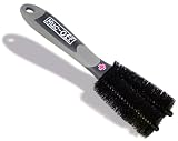 Muc-Off Two Prong Brush - Spazzola Pulizia Bici con Manico Gommato - Spazzola Setole Morbide e Durevoli in Nylon - Perfetta per Pulire Raggi, Dischi dei Freni e Pedali