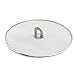 Protecteur D'écran Splatter en Acier Inoxydable, Couvercle Anti-Projections, Couvercle De Cuisine Rond avec Poignée pour Poêle à Frire, La Cuisson Et La Friture (33cm)