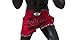 Fairtex Slim Cut Muay Thai Boxing Shorts - BS1703 (Red/Black, Medium)