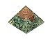 Jet International Green Aventurine Chakra Orgone Pyramid Free Crystal Therapy
