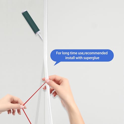 Grey PVC Quadrant Trim,Flexible Laminate Beading Self Adhesive Plastic Wall Corner Edging Strip for Worktop Ceiling Floor,Caulk Moulding Skirting Board Trim(3 Meters,19mm*10mm)