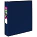 Avery Durable Binder, 2" Slant Rings, 500-Sheet Capacity, DuraHinge, Blue (27551)