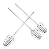 VERDANVERSE 3 Stück Rührbesen Aufsätze für Elektrischen Handmixer Verlängerter Schlagbesen für...