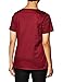 Dickies Womens GenFlex Junior-Fit V-Neck Scrub Shirt, Wine, Large