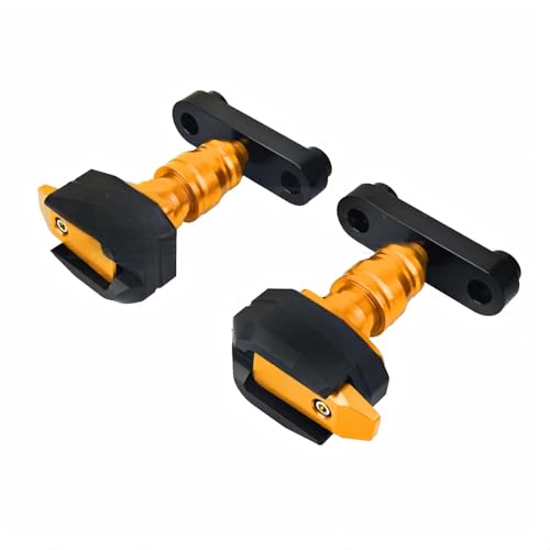 �t���[���X���C�_�[ Compatible With Bajaj For Pulsar For NS200 For NS160 2012-2020 �I�[�g�o�C�����ی�t���[���X���C�_�[�t�F�A�����O�K�[�h�N���b�V���v���e�N�^�[(Yellow)