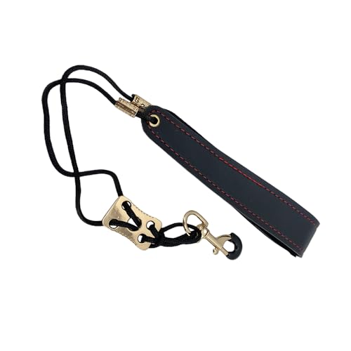 YoungMonic Saxophone Neck Strap Music Instrument Strap Soft Leather Padded Comfort Strap for Alto Tenor Baritone Soprano Sax Music Instruments