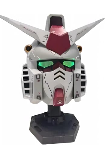 [EINI] ガンダム マスク リアルモデル 専用台座付属モデル 発光アクション ガンダム ヘルメット コスプレ コスチューム R X-78
