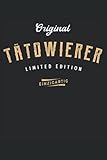 Tätowierer Notizbuch (liniert) Limited Edition