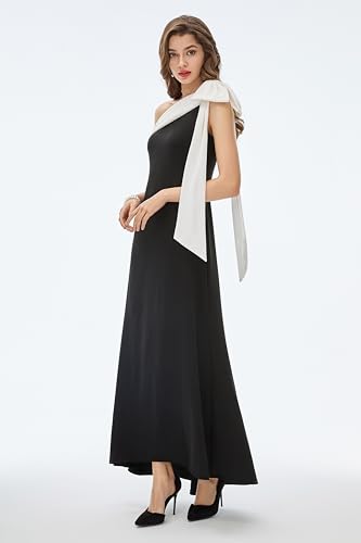 BABEYOND Formal Dress for Women - Prom Dress One Shoulder Evening Dresses Cocktail Party Dress for Wedding Guest3