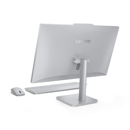 Image of Lenovo A100 AIO Intel Core i3-N305 24 inch FHD IPS (8GB RAM /512GB SSD /Windows11 /Office 24 /2Wx2 Speakers /Wireless EOS Keyboard & Mouse, Cloud Grey), F0J6005LIN All-in-One Desktop