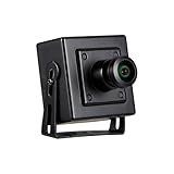 REVODATA 5MP POE IP-Kamera, 1,44mm Objektiv 175°Weitwinkel, P2P-Fernüberwachung Fisheye kleine Innenraum-Überwachungskamera,H.265-Bewegungserkennung (I706-4-P-HSV6)