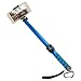 Produktbild TeslaWorld Extra langer Selfie-Stick, 3 Meter (118 Zoll) Langer faltbarer Selfie-Stick mit kabelloser Bluetooth-Fernbedienung - Stativ, verstellbarer Halter für alle Smartphones (blau)