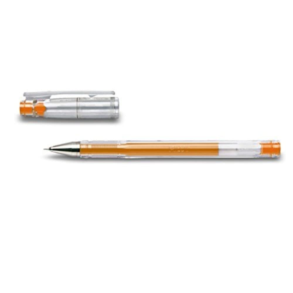 Pilot Pen G - Tec C4 0.4 mm Gel Microtip Rollerball Pen - Orange