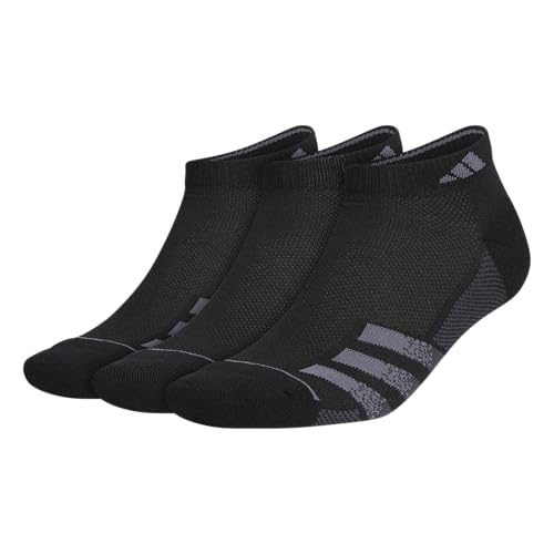adidas Men's Superlite Stripe 3 Low Cut Socks (3-Pair)