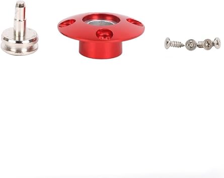 CNC Aluminum Fuel Filler Dot Magnetic Port for RC Aircraft Smoking System Fuel Gas Airplane BoatRed