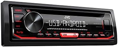 JVC KD-R490 JVC Sinlge DIN / AM/FM / CD / USB / 3.5 Input Car Audio Receiver