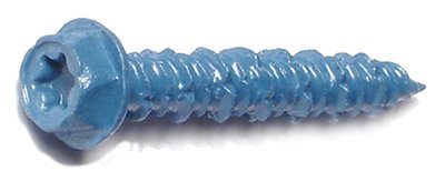 51207 0.19 x 1.75 in. Star Hex Head Masonry Screw - 100 Pack