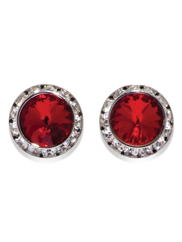 Dasha 17mm Pierced Crystal Performance Earrings2