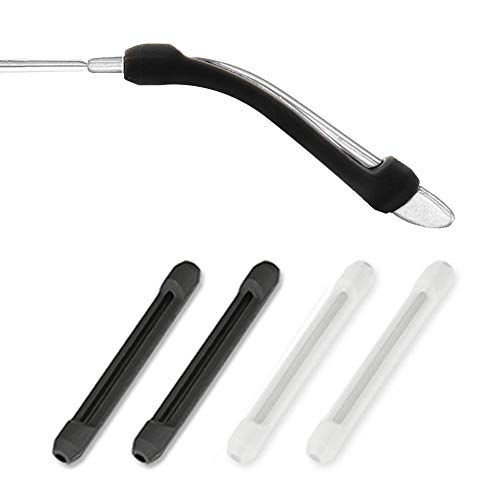 TERAISE Eyeglasses Temple Tips Comfort lunettes élastiques Sleeve Retainer pour lunettes de soleil / Lunettes de lecture / lunettes de sport Empêcher le glissement de lunettes Cover