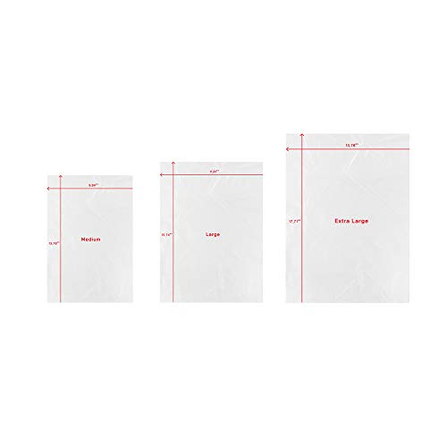 Cleanwrap Food Storage Roll Bags (11.81 * 15.74-500 Pcs) | Food Plastic Bags, Mini Plastic Bags, Plastic Bread Bags, Roll Plastic Bags, Plastic Produce Bag #TOP6