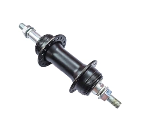 Image of Bicycle Disc Brake Rear Hub, Black, Both SIde Threaded Axle