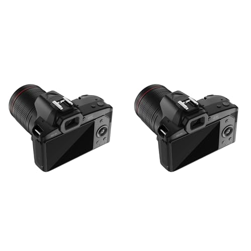 Caméscope à double objectif 4K D5 6400 mégapixels zoom 16X WiFi