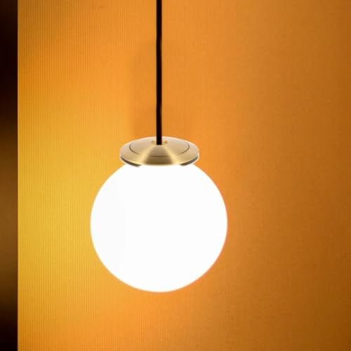 Image of ABOOFAN Glass Lampshade Hardware Accessories Lamp Fixing Ring Kit Universal Shade Replacement Adapter with Screws for Pendant Ceiling Light Fixtures Easy Installation Durable Home Lighting