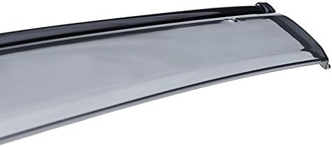 WellVisors Window Visors Wind Deflectors Compatible with BMW 2012-2015 X1 E84 with Black Trim Rain Guards 3-847BM008