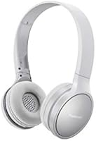Panasonic RP-HF410BE-W Athleisure Style Wireless Headphone w Mic, White