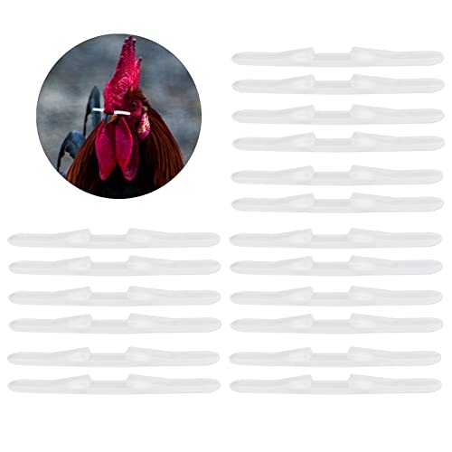 1000 Pces óculos de Nariz de Galinha Arrebatar Vara Nariz Vara Brinquedos para Galo Ponte Nariz de G