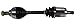 GSP NCV27522 CV Axle Shaft Assembly - Left Front (Driver Side)