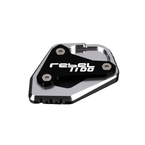Béquille REBEL CMX1100 instable ? Solution plaque support agrandie