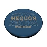 Zoom IMG-1 mequon vintage wisconsin popsockets popgrip Zoom IMG-1 mequon vintage wisconsin popsockets popgrip