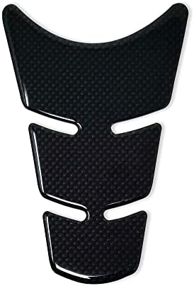 4R Quattroerre.it 1886 Tankpad 3D Motorrad Tankschutz Slim Short, Carbon, 11.5 x 16.5 cm