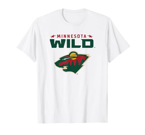 Minnesota Wild Power Play White Officially Licensed T-Shirt, Men, White, Small