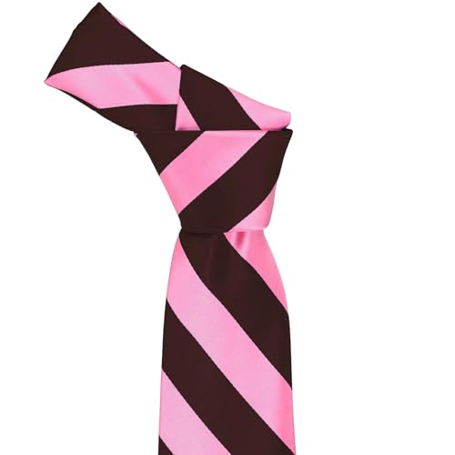 Image of tiemart Men's Striped Tie Standard Length