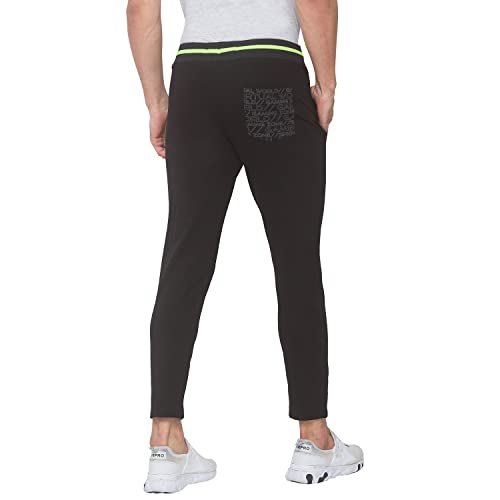 Image of Spykar Men's Slim Fit Track Pants